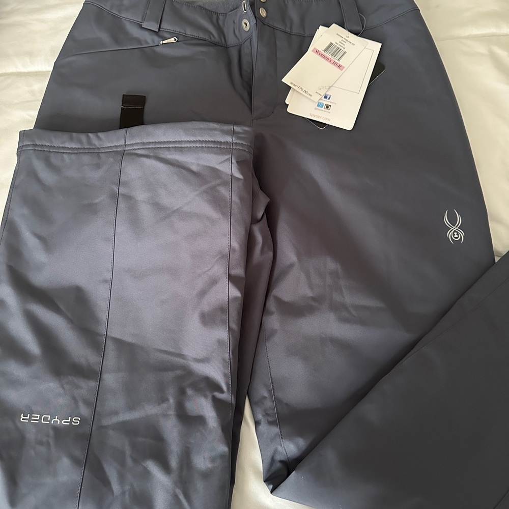 Spyder Women’s Ski Pants, 10R. Grey